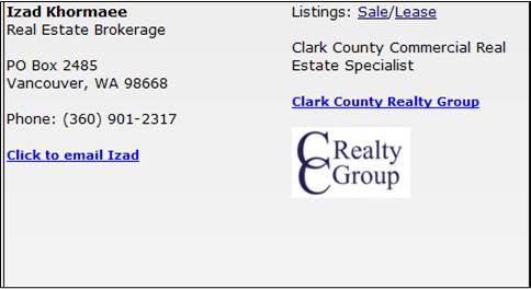 commercial property professional profile