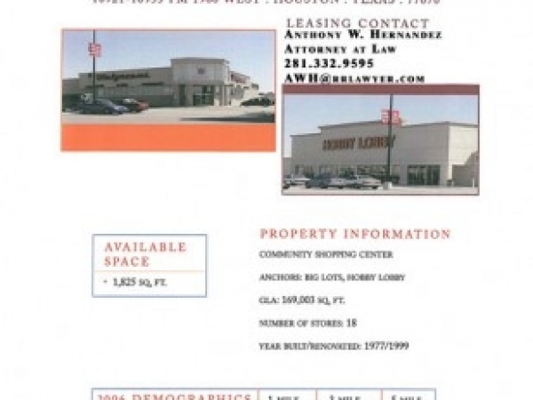 Listing Image #1 - Shopping Center for lease at 10921 FM 1960 West, Houston TX 77070 Listing Image #1 - Shopping Center for lease at 10921 FM 1960 West, Houston TX 77070