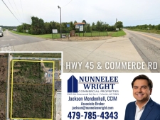 Listing Image #1 - Land for lease at HWY 45 and Commerce Road, Fort Smith AR 72916
