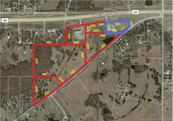Listing Image #2 - Land for sale at 15702 E Hwy 20, Claremore OK 74019