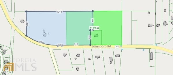 Listing Image #2 - Land for sale at 3825 JONESBORO ROAD, FAIRBURN GA 30213