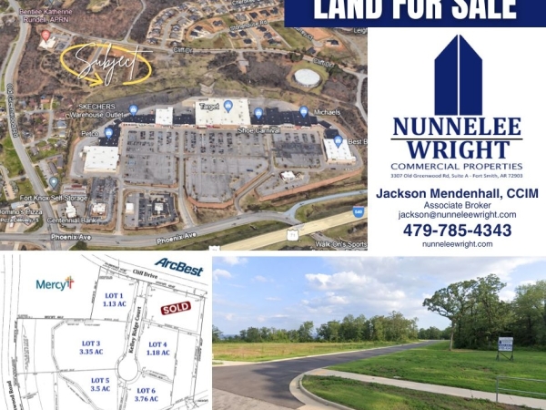 Listing Image #1 - Land for sale at Cliff Drive & Kelley Ridge Ct, Fort Smith AR 72903