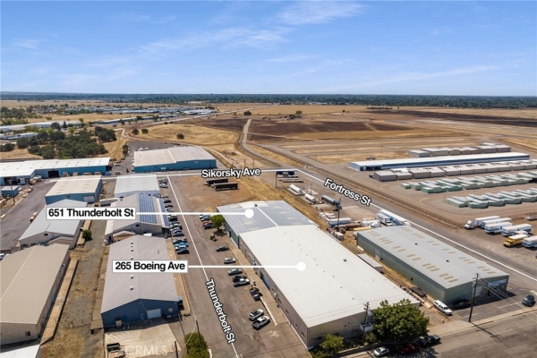Listing Image #3 - Industrial for sale at 265 Boeing Avenue & 651 Thunderbol, Chico CA 95973