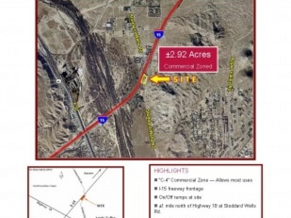 Listing Image #1 - Land for sale at 16600 Stoddard Wells Rd, Victorville CA 