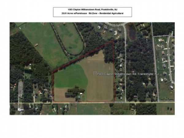 Listing Image #1 - Land for sale at 1503 Clayton Williamstown Rd, Franklinville NJ 08322