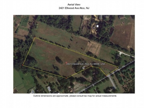 Listing Image #1 - Land for sale at 2421 Ellwood Ave, Atco NJ 08004