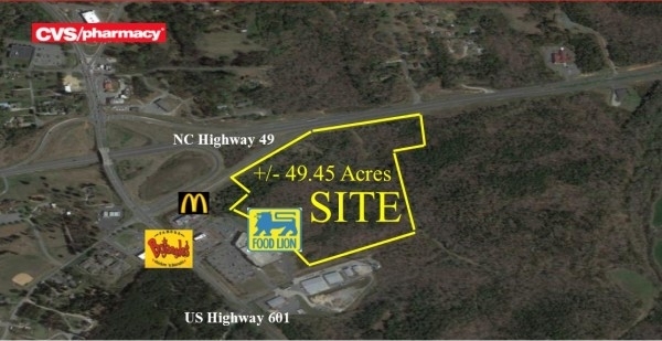 Listing Image #1 - Land for sale at Hwy 601 at Hwy 49, Concord NC 28025