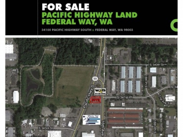 Listing Image #1 - Land for sale at 34100 Pacific Hwy S, Federal Way WA 98003