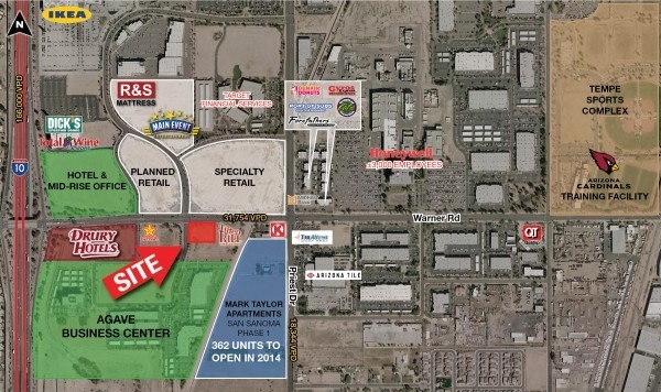 Listing Image #1 - Land for sale at 1604 W. Warner Rd, Tempe AZ 85284