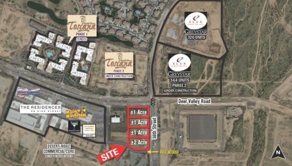 Listing Image #1 - Land for sale at 21155 N 56th St, Phoenix AZ 85054