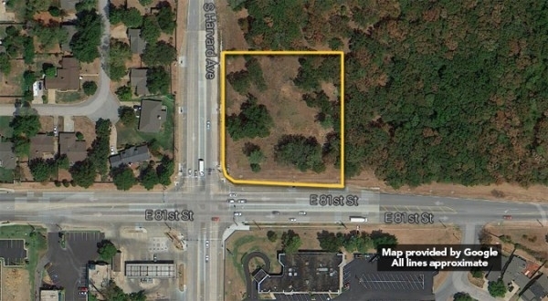 Listing Image #1 - Land for sale at NE Corner Of 81st St &amp; S Harvard Ave, Tulsa OK 74133