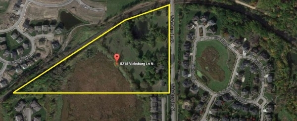 Listing Image #1 - Land for sale at 5215 Vicksburg Lane North, Plymouth MN 55446