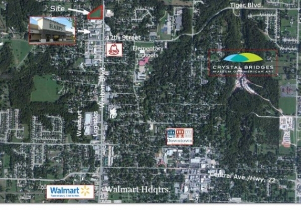 Listing Image #1 - Land for sale at 1450 N. Walton Blvd., Bentonville AR 72712