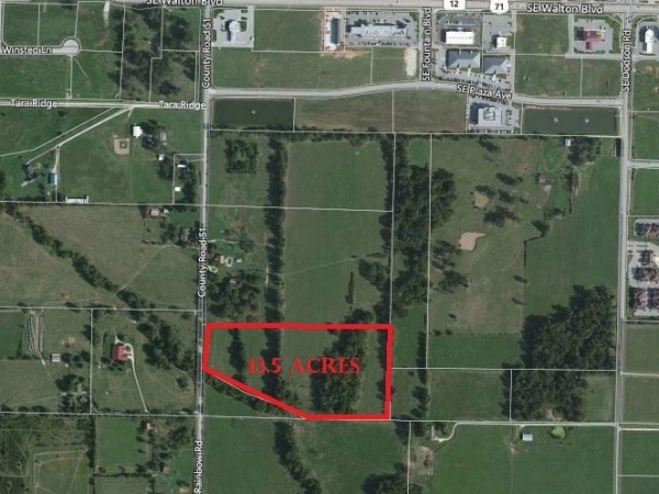 Listing Image #1 - Land for sale at 1501 Rainbow Rd., Rogers AR 72758