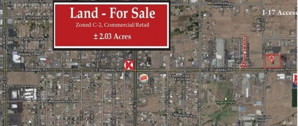Listing Image #1 - Land for sale at 1202/1224 E. Broadway, Phoenix AZ 85040