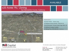 Listing Image #1 - Land for sale at Dos Palmas Rd., Pinon Hills CA 92372