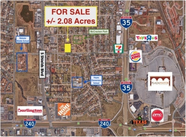Listing Image #1 - Land for sale at 335 SE 66th St, Oklahoma City OK 73149