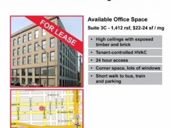 Listing Image #1 - Office for sale at 222 S. Morgan, Chicago IL 60607