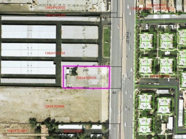 Listing Image #1 - Land for lease at 1859 N Decatur Blvd, Las Vegas NV 89155