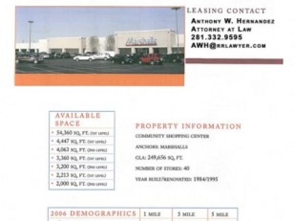 Listing Image #1 - Shopping Center for lease at 12520 Westheimer Road, Houston TX 77077