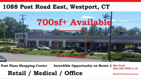 Listing Image #1 - Shopping Center for lease at 1088 Post Plaza East, Westport CT 06880 Listing Image #1 - Shopping Center for lease at 1088 Post Plaza East, Westport CT 06880