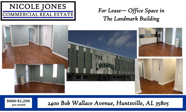 Listing Image #1 - Office for lease at 2400 Bob Wallace Avenue, Huntsville AL 35805