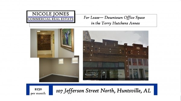 Listing Image #1 - Office for lease at 107 Jefferson Street North Suite 107, Huntsville AL 35801 Listing Image #1 - Office for lease at 107 Jefferson Street North Suite 107, Huntsville AL 35801
