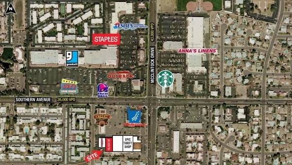 Listing Image #1 - Retail for lease at 1709-1711 E. Southern Avenue, Tempe AZ 85282 Listing Image #1 - Retail for lease at 1709-1711 E. Southern Avenue, Tempe AZ 85282