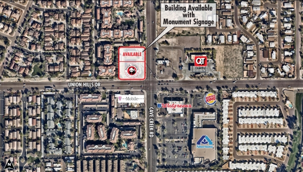 Listing Image #1 - Retail for lease at 2340 E Union Hills Dr, Phoenix AZ 85024