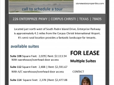Listing Image #1 - Office for lease at 226 S. Enterprize Pkwy, Suite 108, Corpus Christi TX 78405
