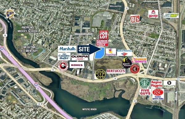 Listing Image #1 - Land for lease at 48-64 Commercial St., Medford MA 02155 Listing Image #1 - Land for lease at 48-64 Commercial St., Medford MA 02155