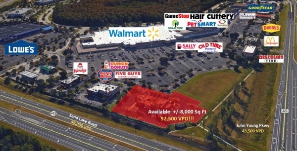 Listing Image #1 - Retail for lease at 3060 W Sand Lake Rd, Orlando FL 32819