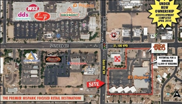 Listing Image #1 - Retail for lease at SEC Southern Avenue & Stapley Drive, Mesa AZ 85202