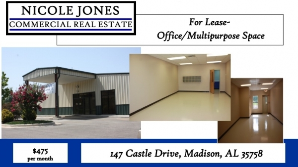 Listing Image #1 - Office for lease at 147 Castle Drive, Madison AL 35758
