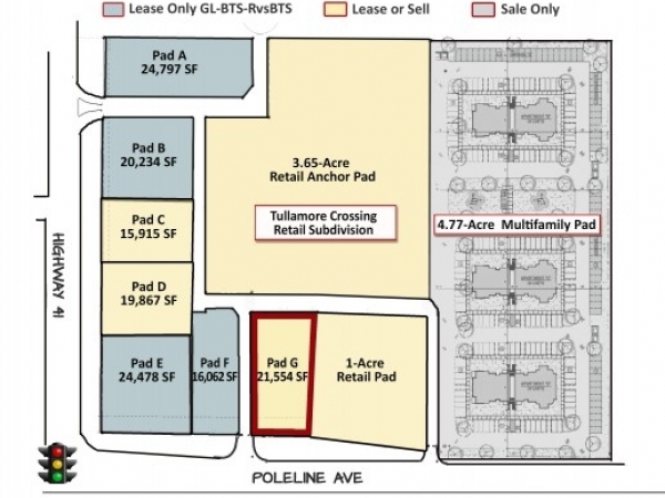 Listing Image #1 - Land for lease at Pad G Tullamore Crossing 4033 E Poleline Ave, Post Falls ID 83854 Listing Image #1 - Land for lease at Pad G Tullamore Crossing 4033 E Poleline Ave, Post Falls ID 83854
