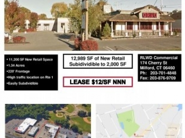 Listing Image #2 - Retail for lease at 385 Boston Post Road, Orange CT 06477