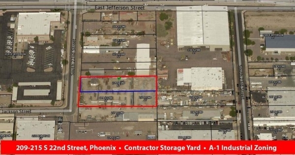 Listing Image #1 - Land for lease at 209-215 S 22nd St, Phoenix AZ 85034