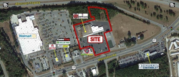 Listing Image #1 - Shopping Center for lease at 5918 Ogeechee Road, Savannah GA 31419