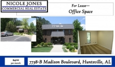 Listing Image #1 - Office for lease at 7738-B Madison Boulevard, Huntsville AL 35806