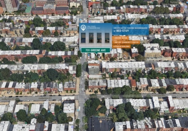 Listing Image #1 - Retail for lease at 731 Greene Ave, Brooklyn NY 11221
