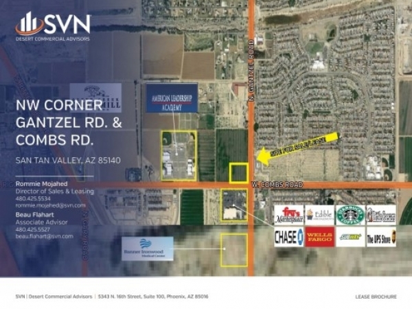 Listing Image #1 - Land for lease at 37544 N. Gantzel Rd., Queen Creek AZ 85140