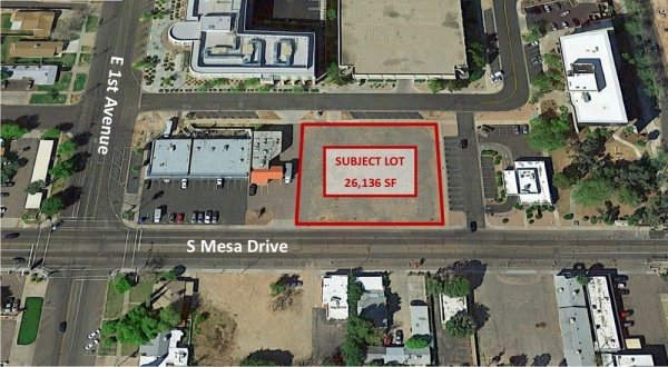 Listing Image #1 - Land for lease at N of NWC of E 1st Ave & S Mesa Dr, Mesa AZ 85210 Listing Image #1 - Land for lease at N of NWC of E 1st Ave & S Mesa Dr, Mesa AZ 85210