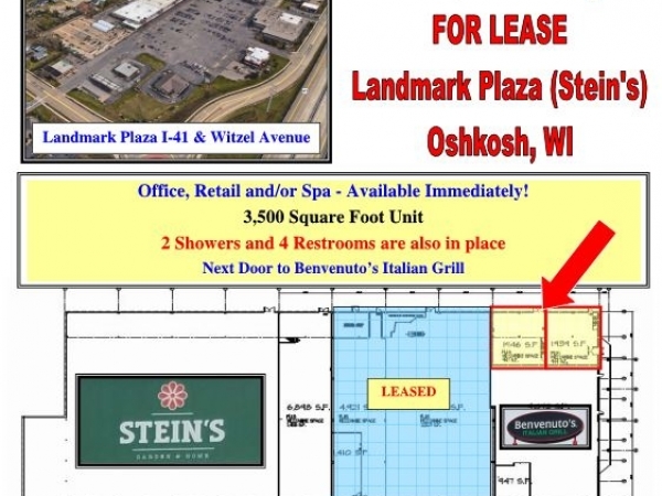 Listing Image #1 - Shopping Center for lease at 300 S Koeller St, Oshkosh WI 54902