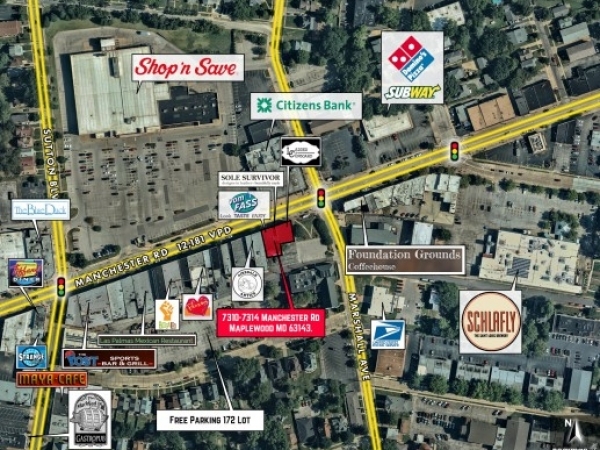 Listing Image #2 - Office for lease at 7310-7314 Manchester Rd, Maplewood MO 63143 Listing Image #2 - Office for lease at 7310-7314 Manchester Rd, Maplewood MO 63143