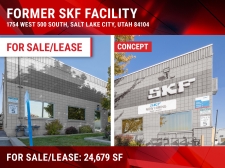 Industrial property for lease in Salt Lake City, UT