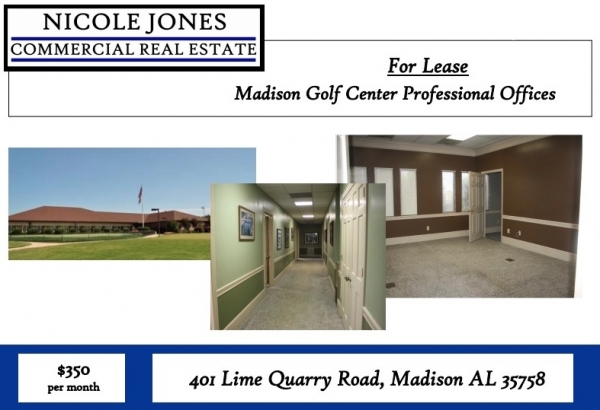 Listing Image #1 - Office for lease at 401 Lime Quarry Road, Madison AL 35758