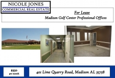 Office property for lease in Madison, AL