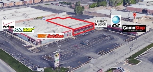 Listing Image #1 - Retail for lease at 1501 W North Avenue, Melrose Park IL 60160 Listing Image #1 - Retail for lease at 1501 W North Avenue, Melrose Park IL 60160