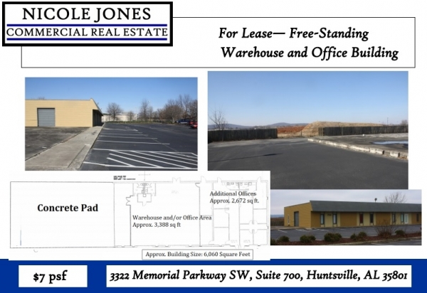 Listing Image #1 - Business for lease at 3322 Memorial Parkway SW, Suite 700, Huntsville AL 35801