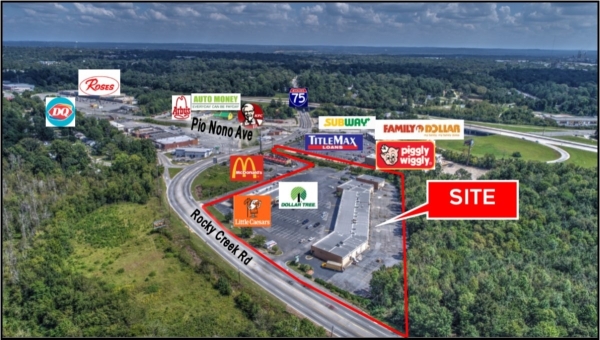 Listing Image #1 - Retail for lease at 1530 Rocky Creek Road, Macon GA 31206